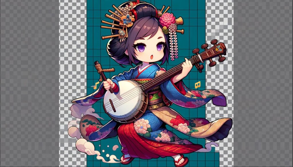 三味線フリー素材