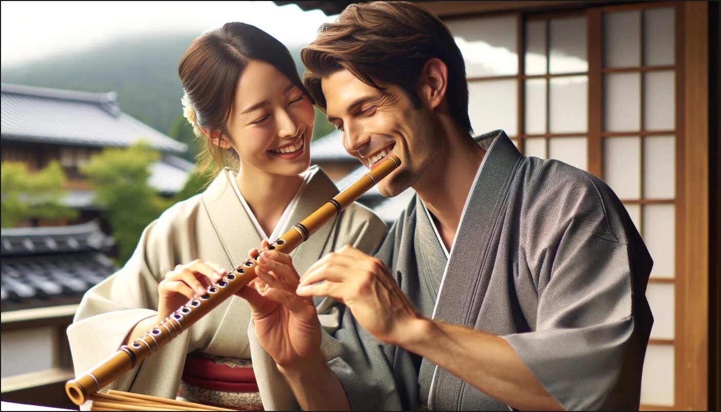 篠笛尺八のフリー素材