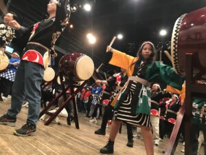 和太鼓課題曲の練習