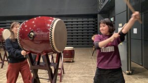 和太鼓チーム発表の様子