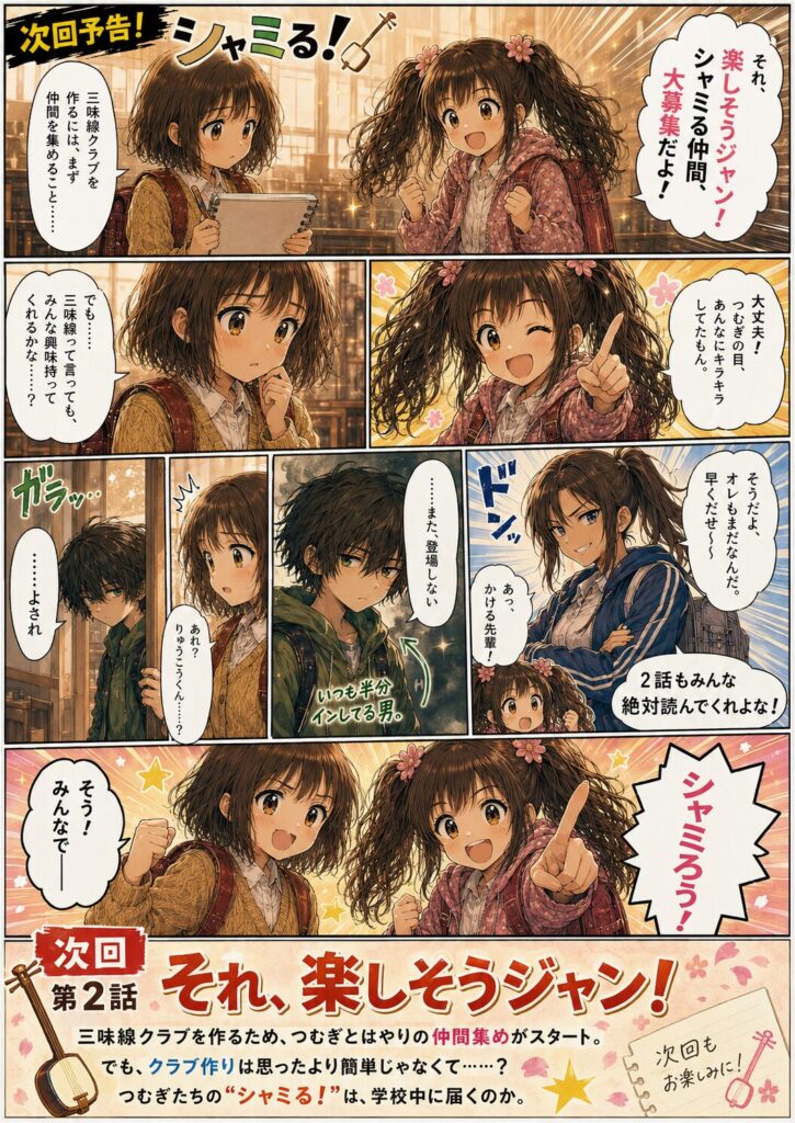シャミる！第1話 漫画版 P46