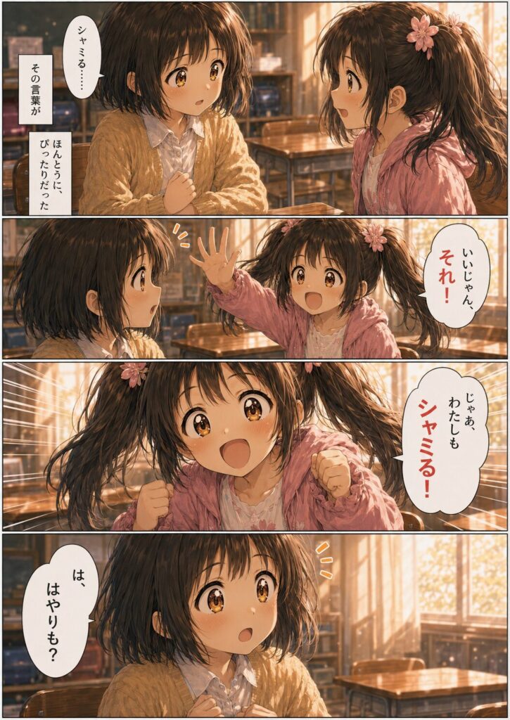 シャミる！第1話 漫画版 P20-1